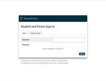Tablet Screenshot of powerschool.eics.ab.ca